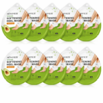 MÔND’SUB Máscara Hidratante para Calcanhar com Abacate | 12 g (1 Par) - Pack com 10 unidades